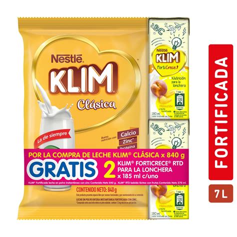 leche klim precio exito
